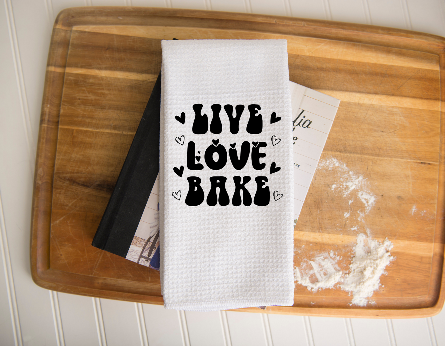 Live Love Bake Kitchen Towel