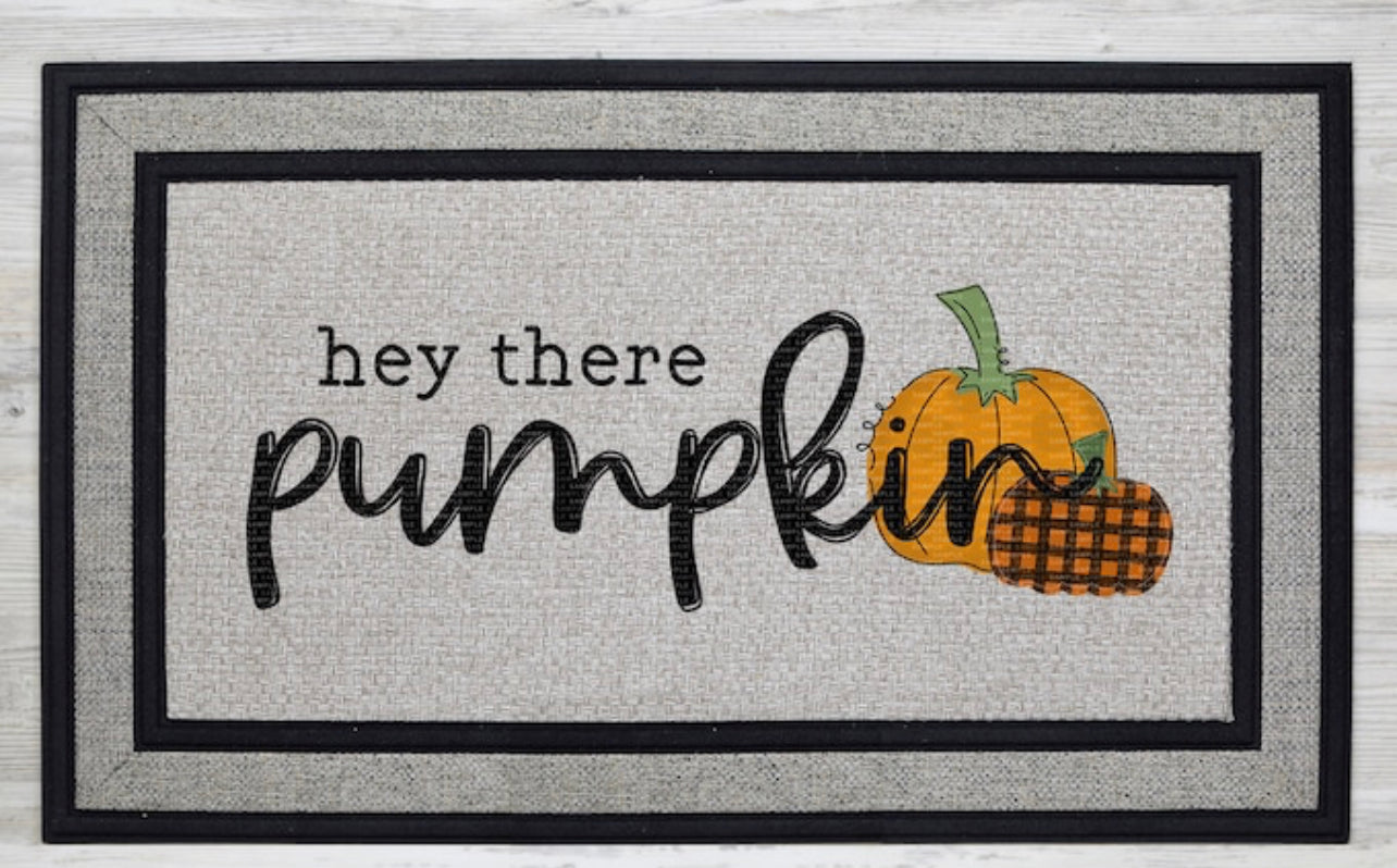 Hey There Pumpkin Doormat