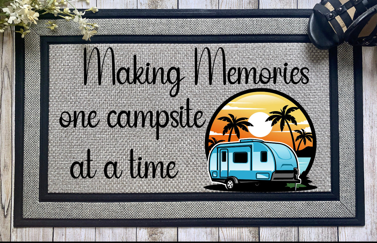 Making Memories One Campsite At A Time Doormat