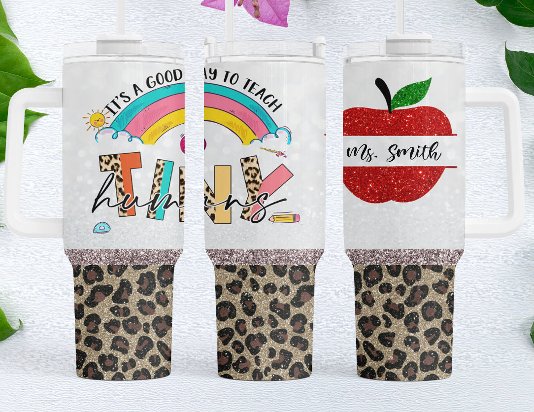 Apple for the Teacher 40 oz Tumbler