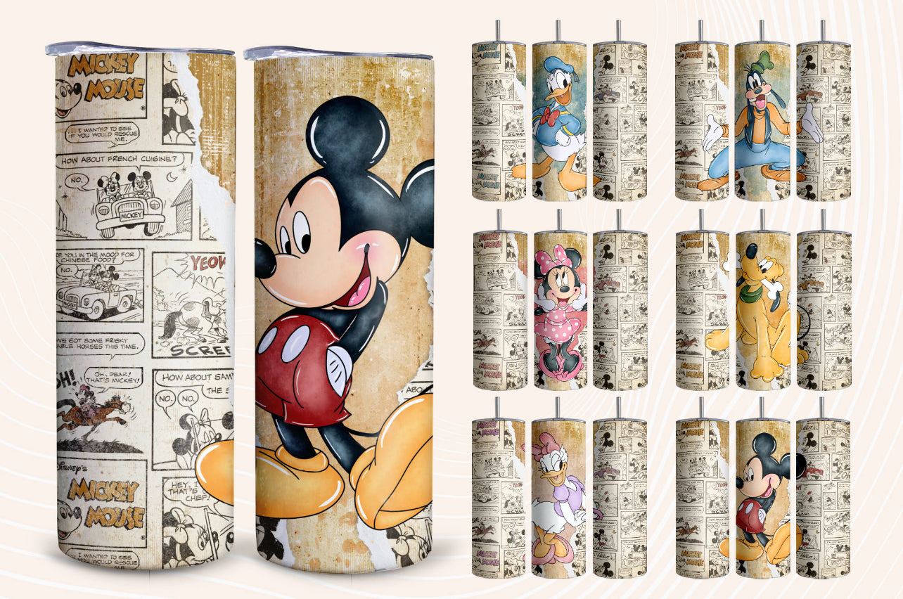 Mouse & Friends 20 oz Tumblers