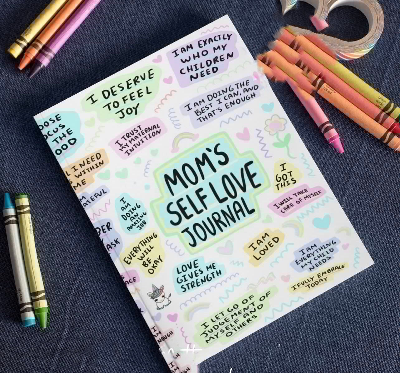 Mom's Self Love Lined Journal