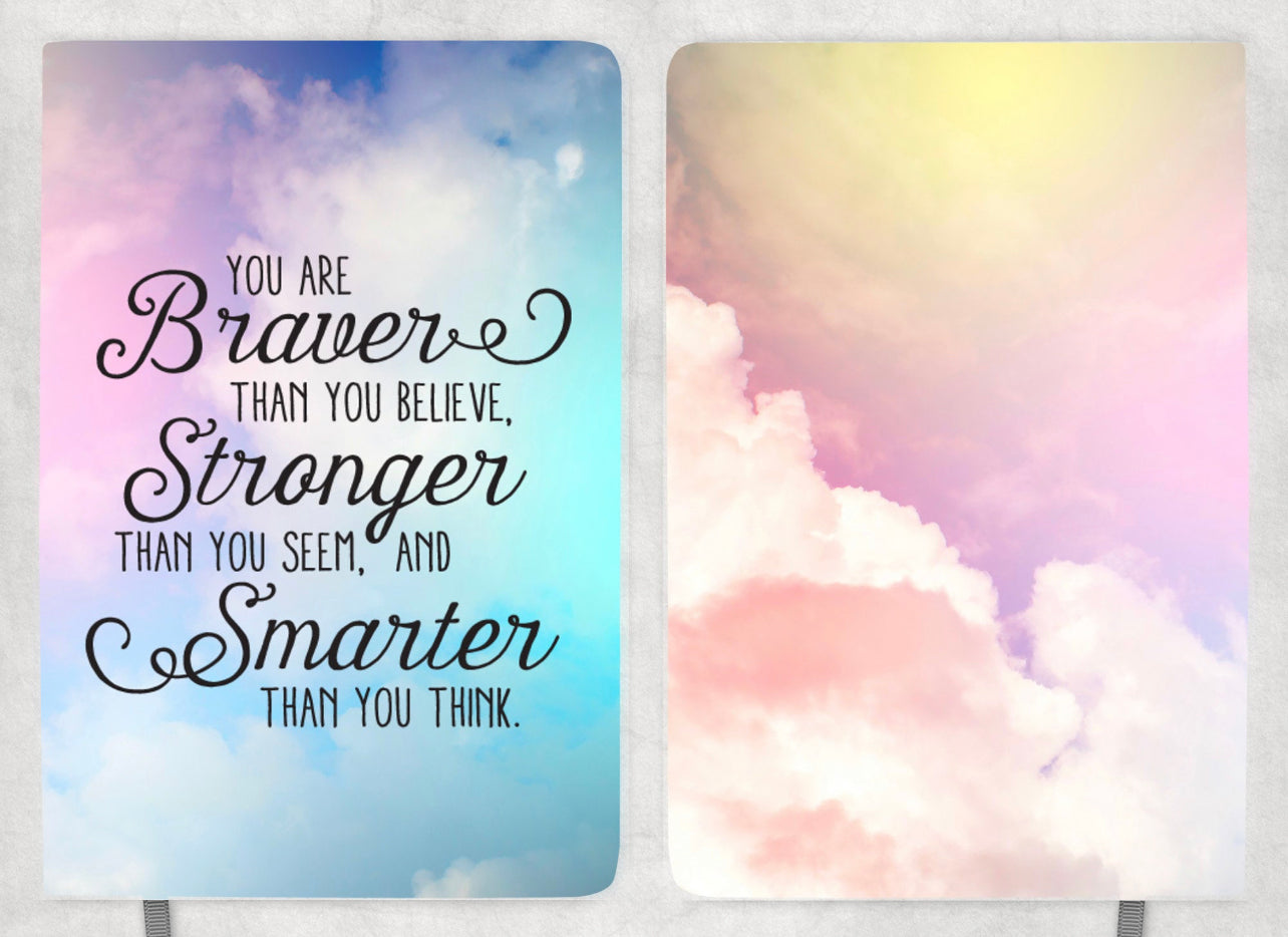 Braver Stronger Smarter Lined Journal