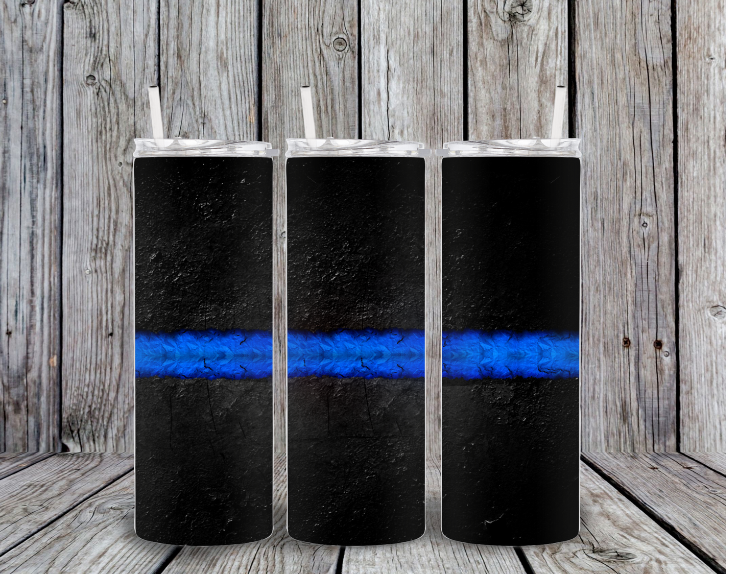 Thin Blue Line 20 oz Tumbler