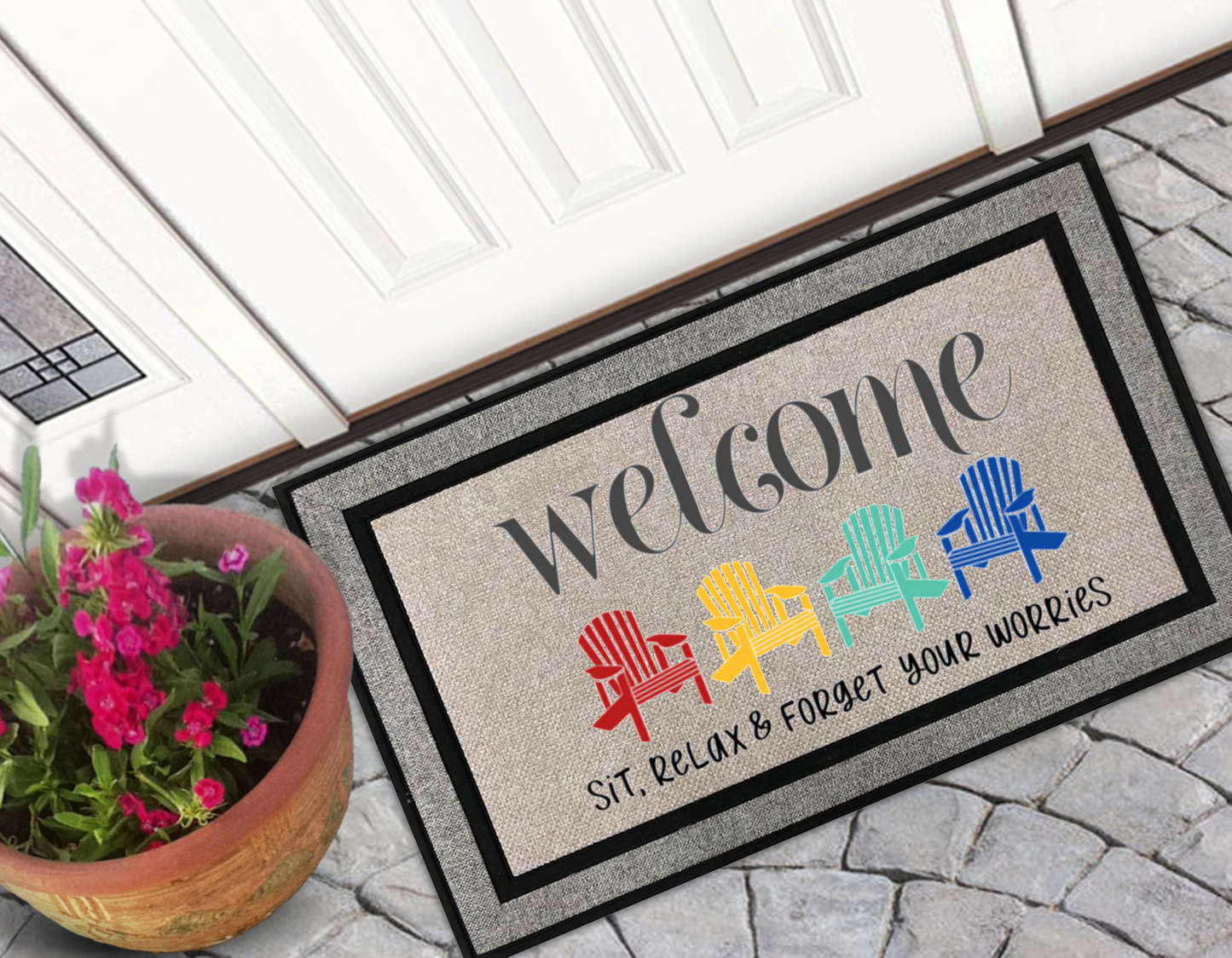 Sit & Forget Door Mat