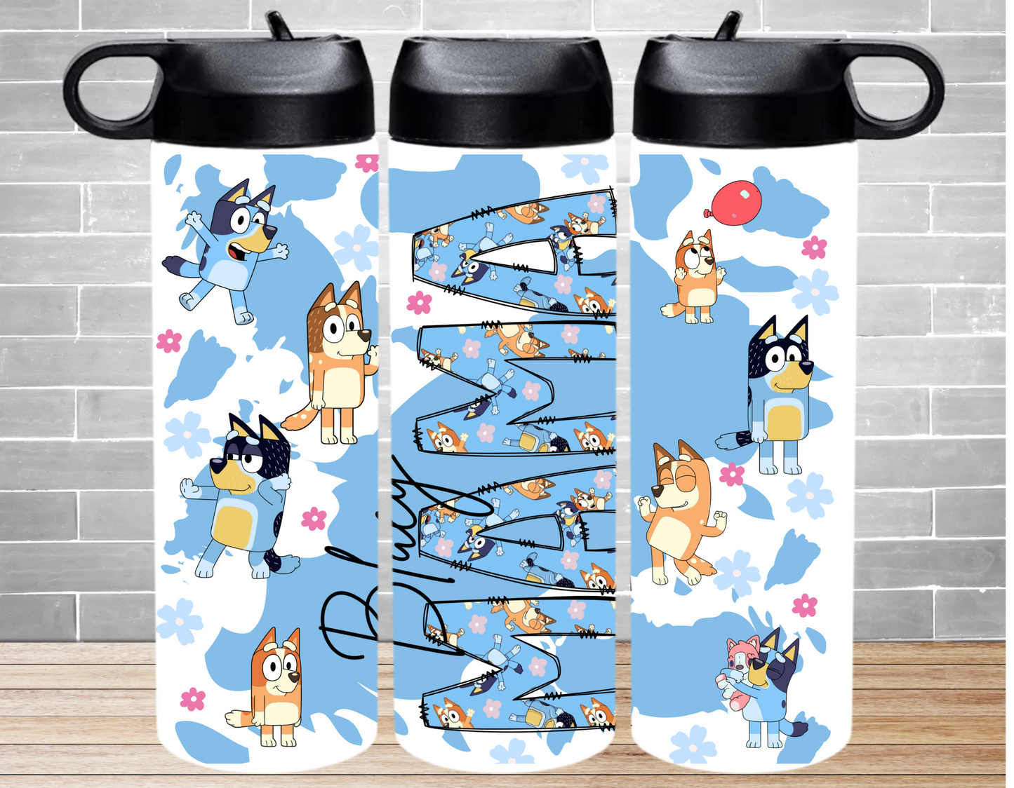Blue Mama 20 oz Water Bottle Tumbler