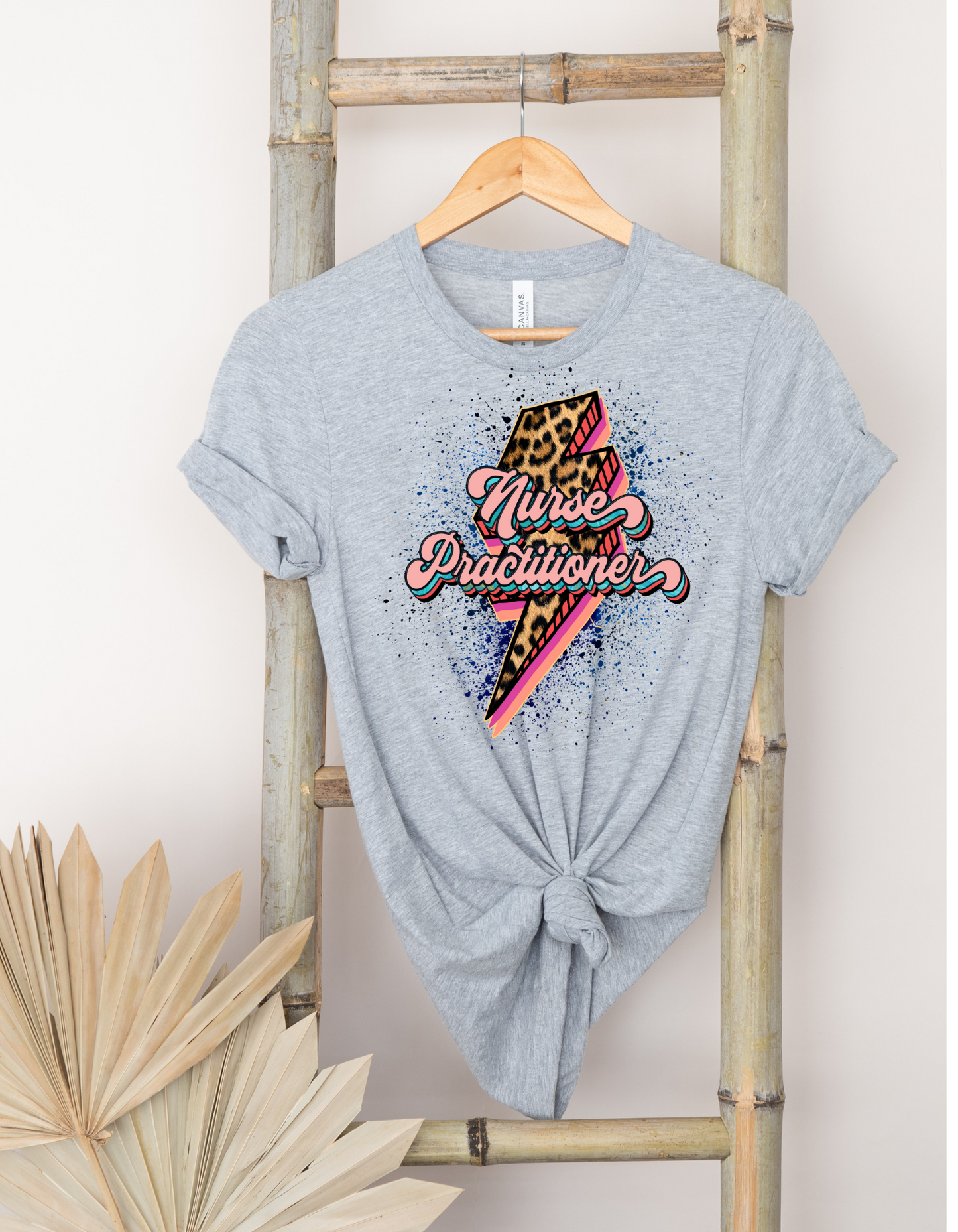 Nurse Practitioner Leopard T Shirt