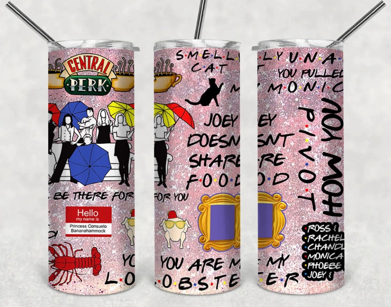Friends 20 oz Skinny Tumbler