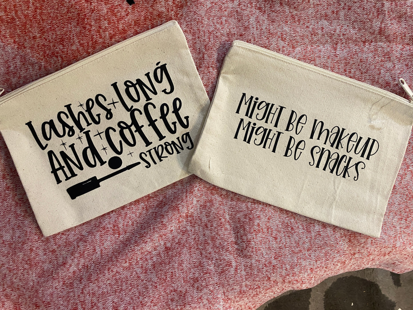 Graphic Make up Bags