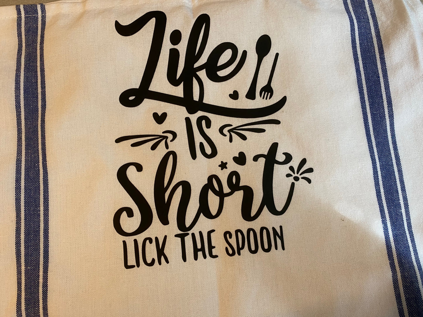 Lick the Spoon Dish Towel