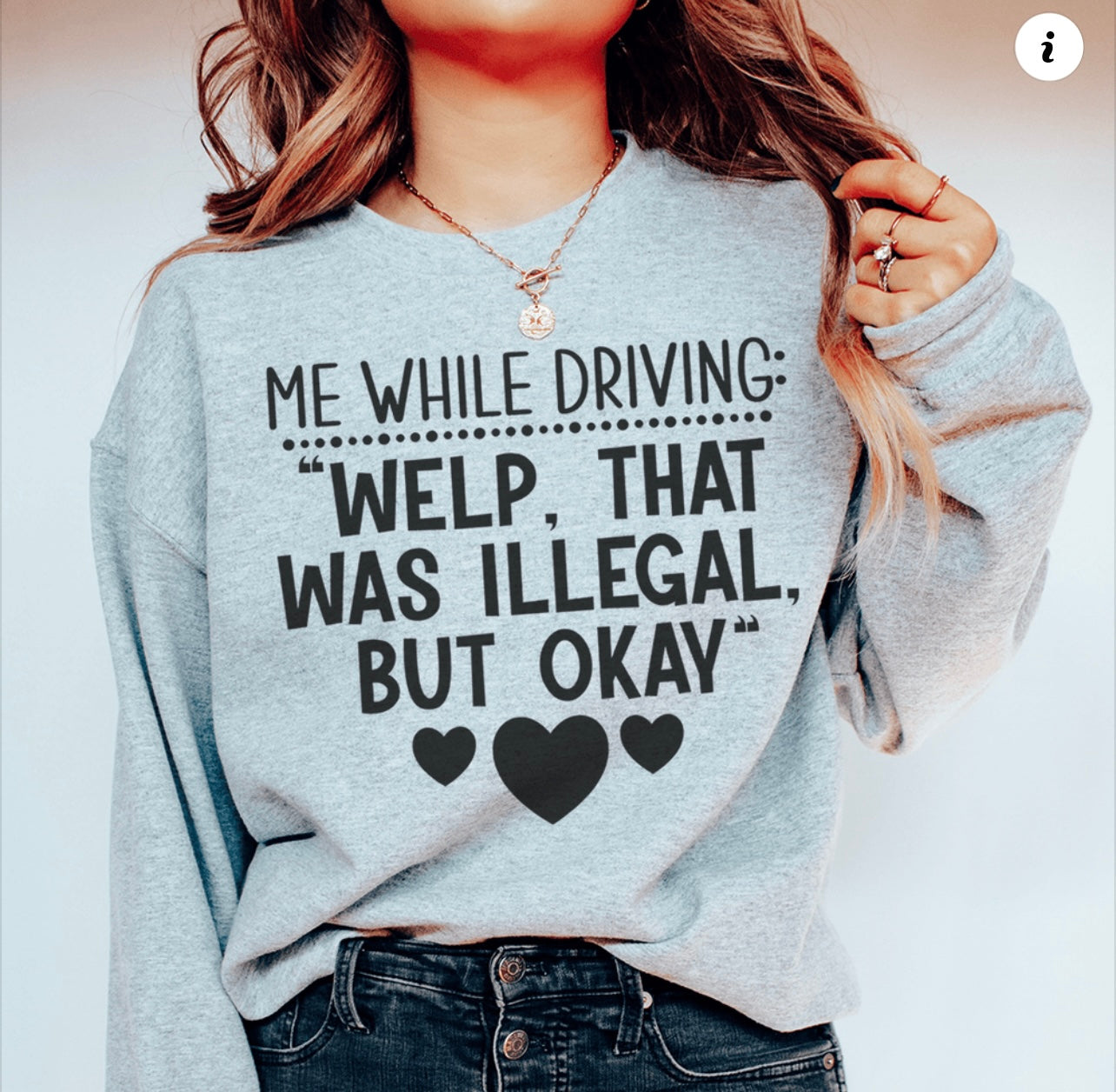 Welp the was Illegal Crew Sweatshirt