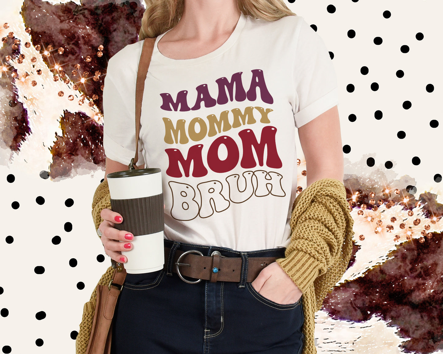 Mama Mommy Mom Bruh TShirt