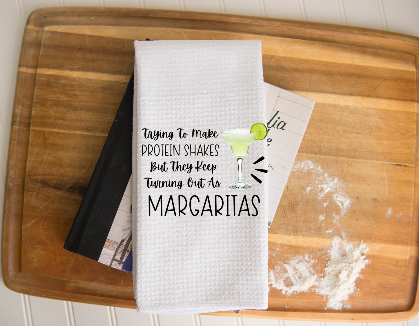 Trying to Make Protein Shakes.. Kitchen Towel