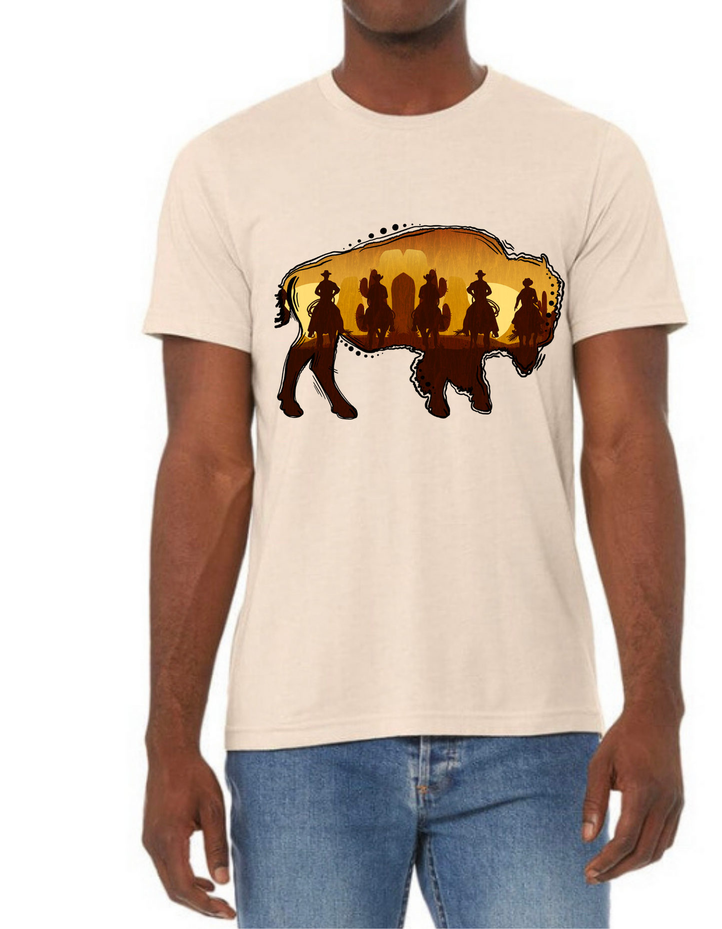 Cowboy Buffalo TShirt