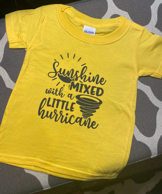 Sunshine Mixed with A Little Hurricane Toddler