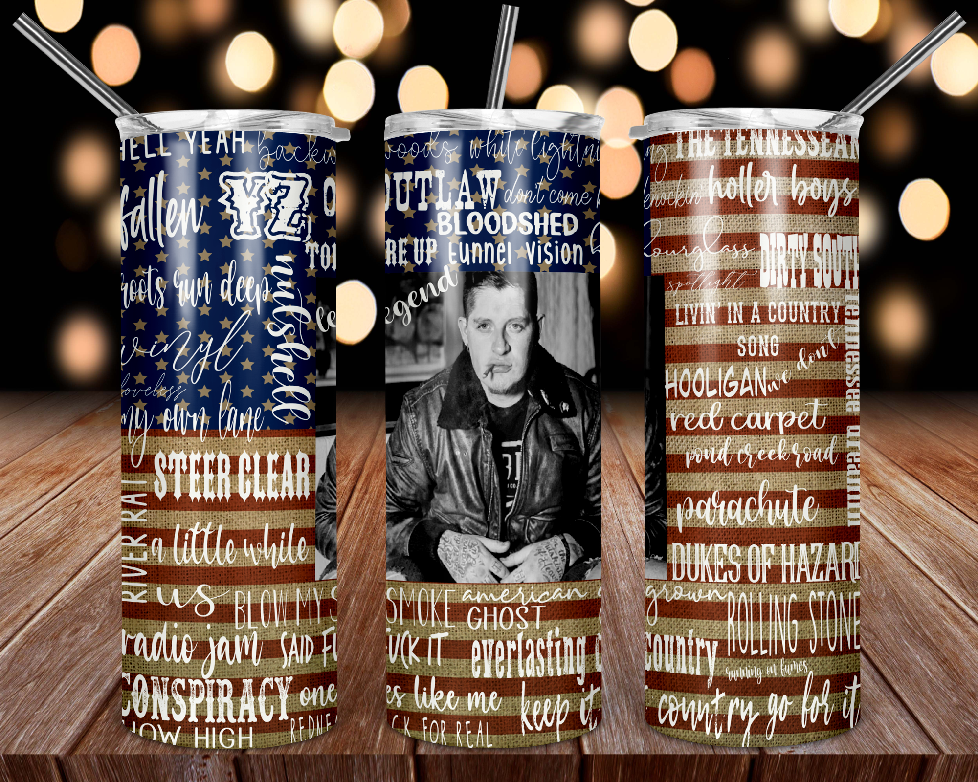 20oz Patriotic Tumbler – Aly B Creative Creations