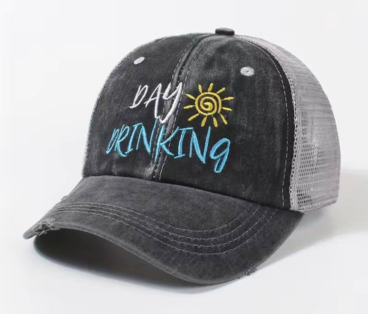 Day Drinking Embroidered Hat
