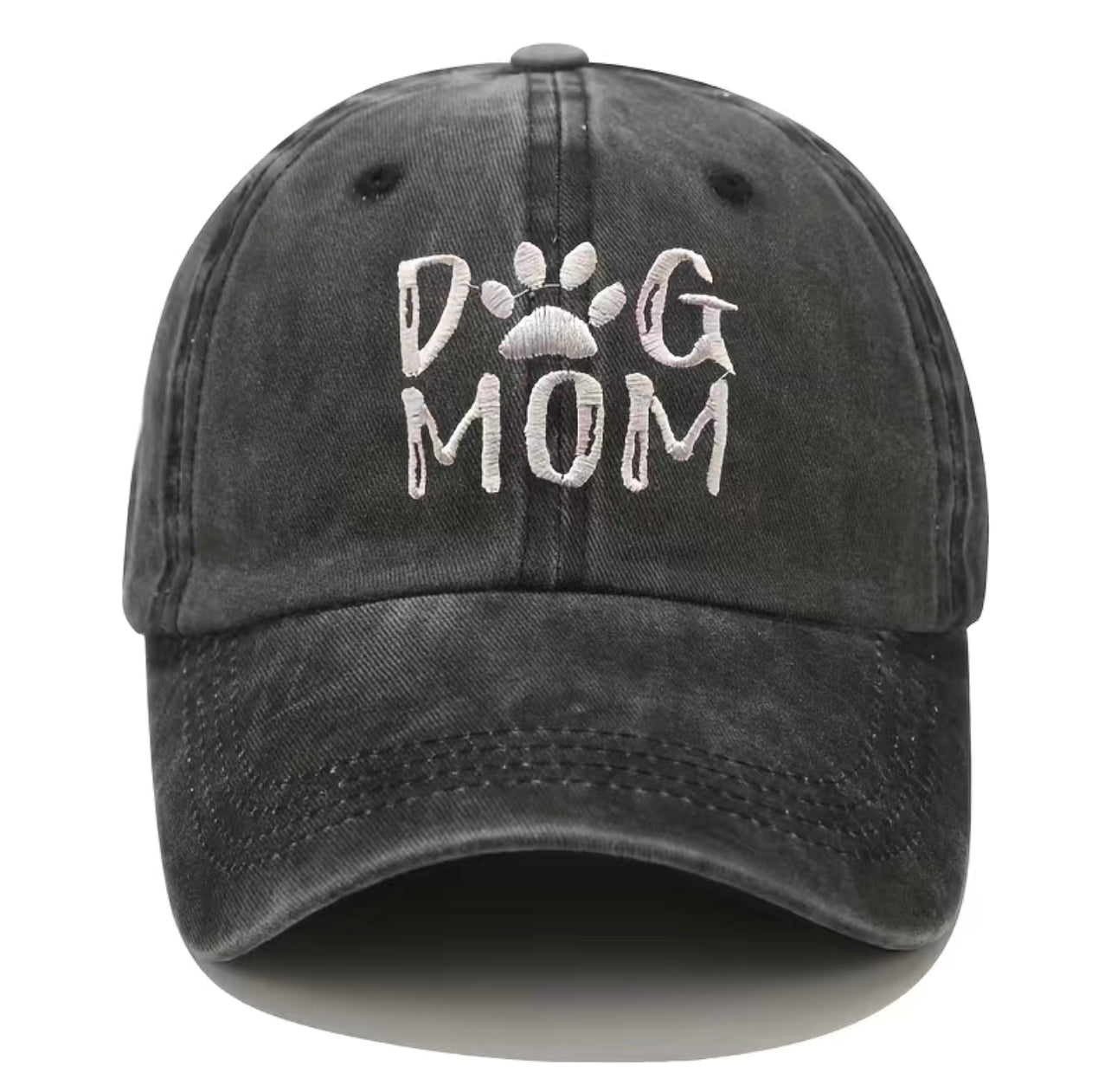 Dog Mom Embroidered Hat