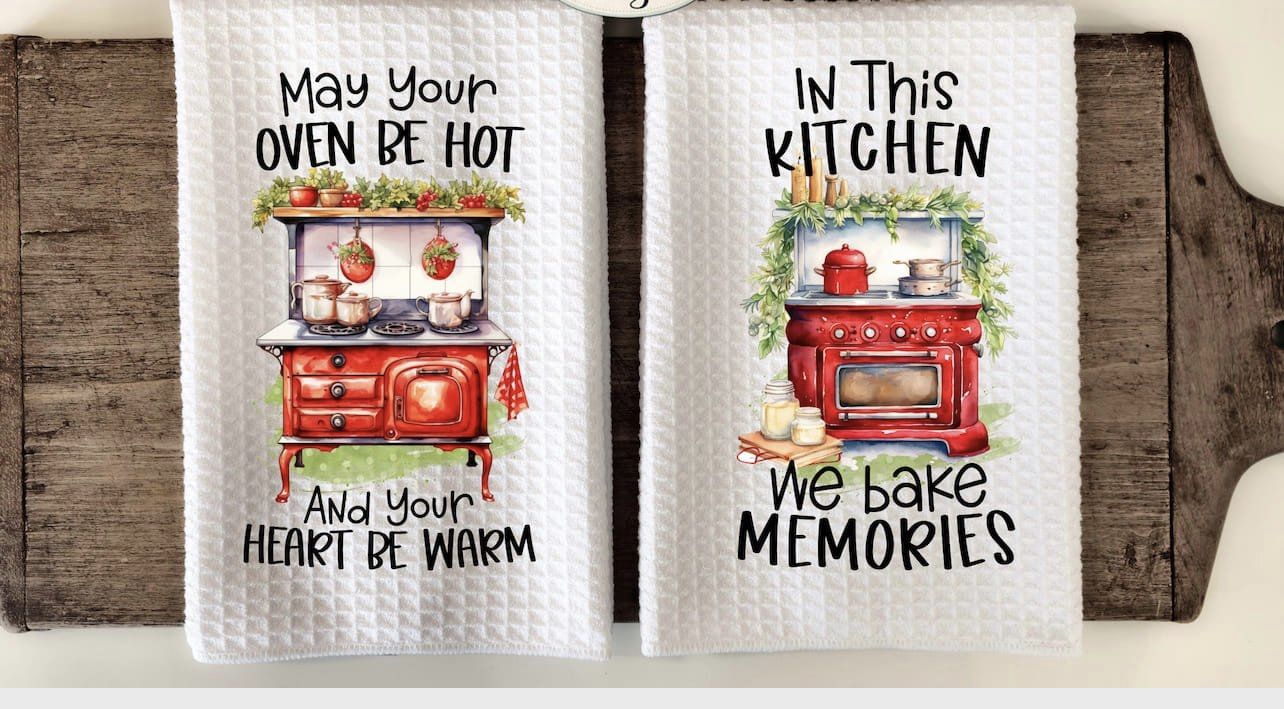 Christmas Kitchen Towels