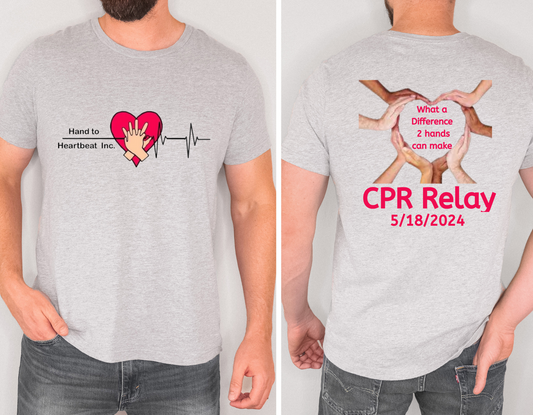 CPR  Hands Free Relay Benefit Shirt