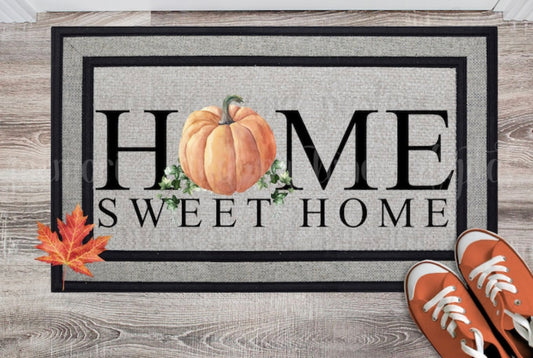 Home Sweet Home Pumpkin Doormat