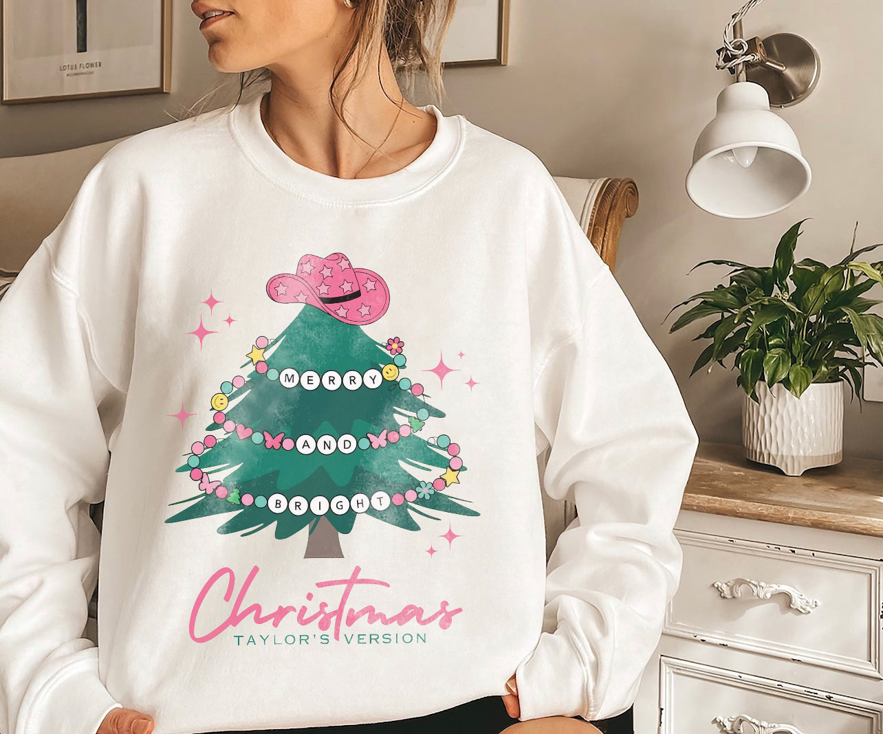 Christmas Taylor Version Crew Sweatshirt
