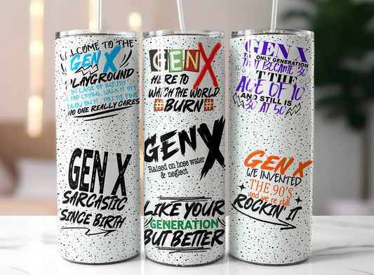 Gen X 20 oz Tumblers