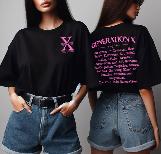 Gen X Front Logo X