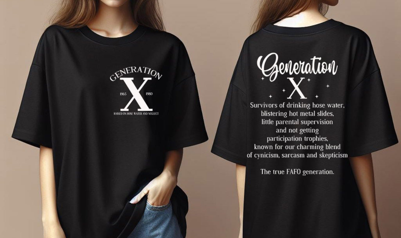 Gen X Front Logo X