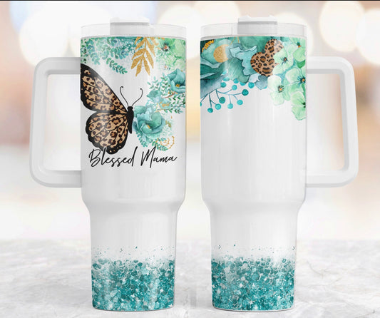 Blessed Mama 40 oz Tumbler