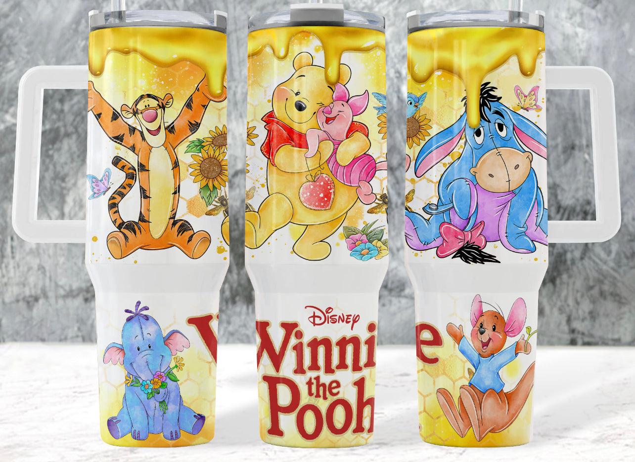 Pooh and Friends 40 oz Tumbler