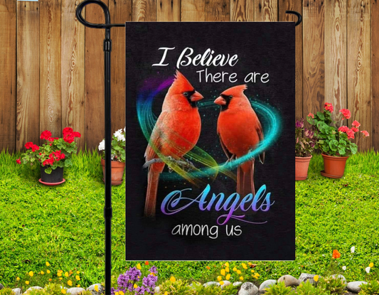 Angels Among Us Garden FLag