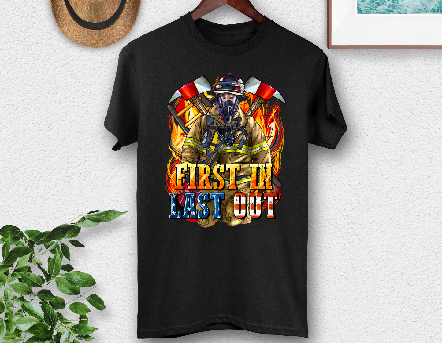 First In Last Out T Shirt