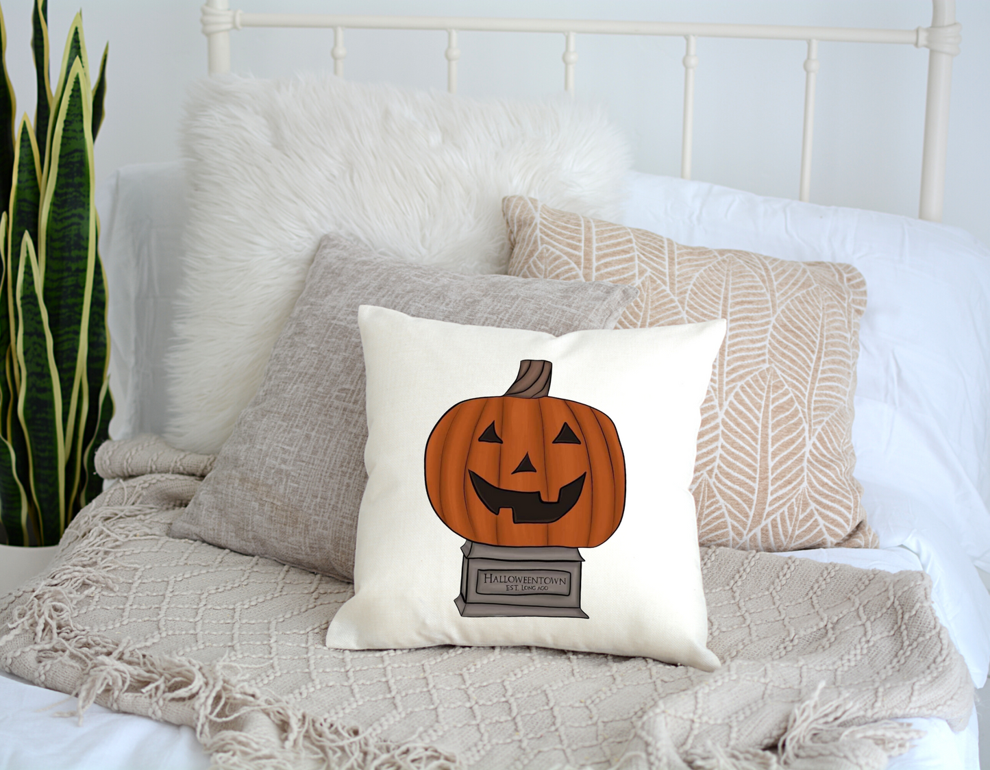 Halloweentown Pumpkin Pillow
