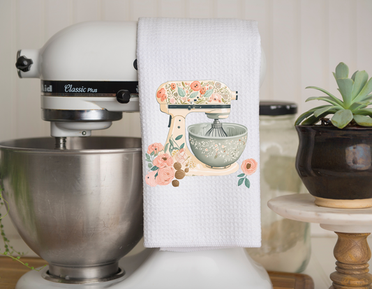 Floral Mixer Kitchen Towel