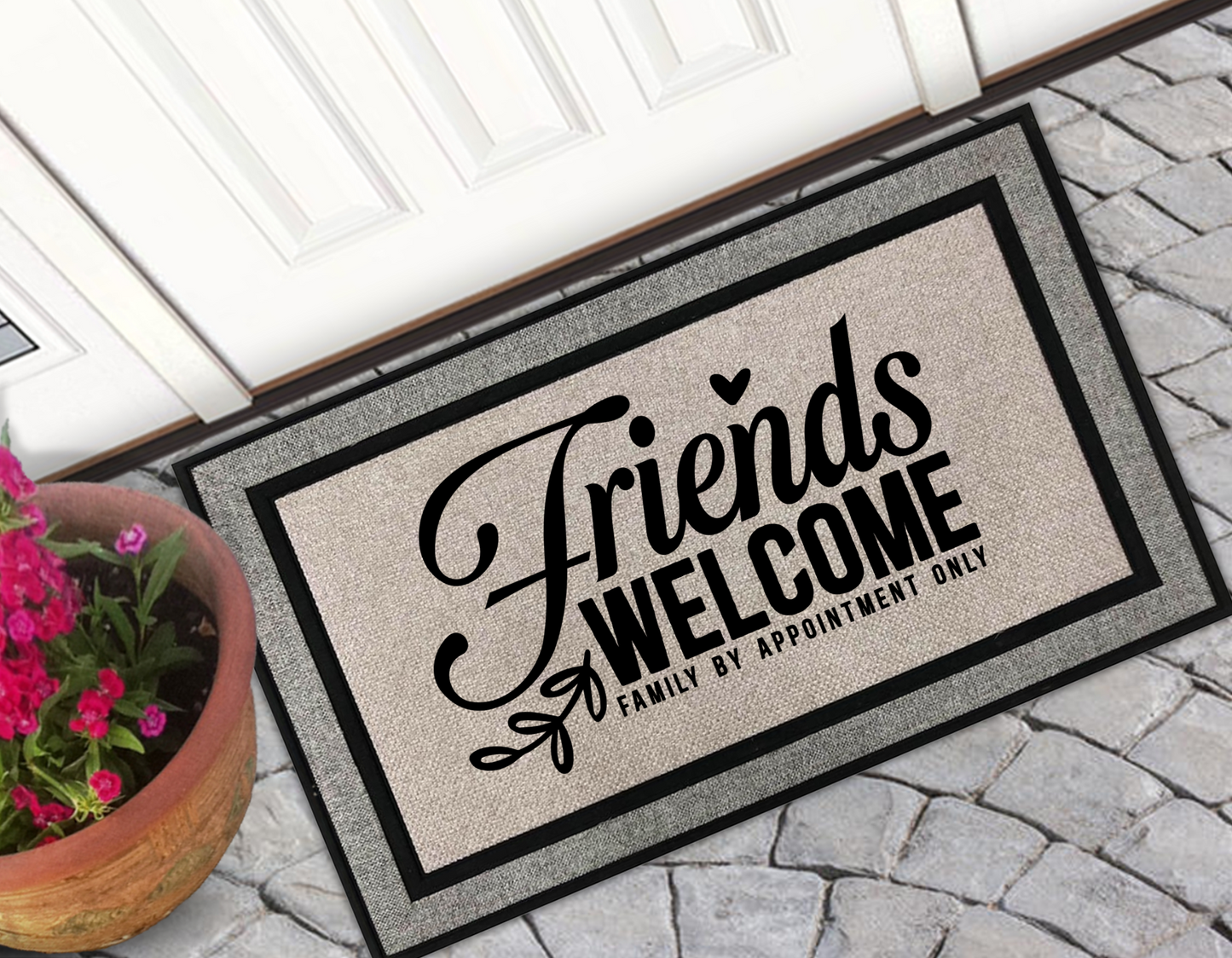Family by Appointment Door Mat