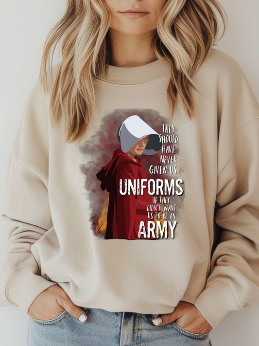 if they didn't Want an Army Crew Sweatshirt