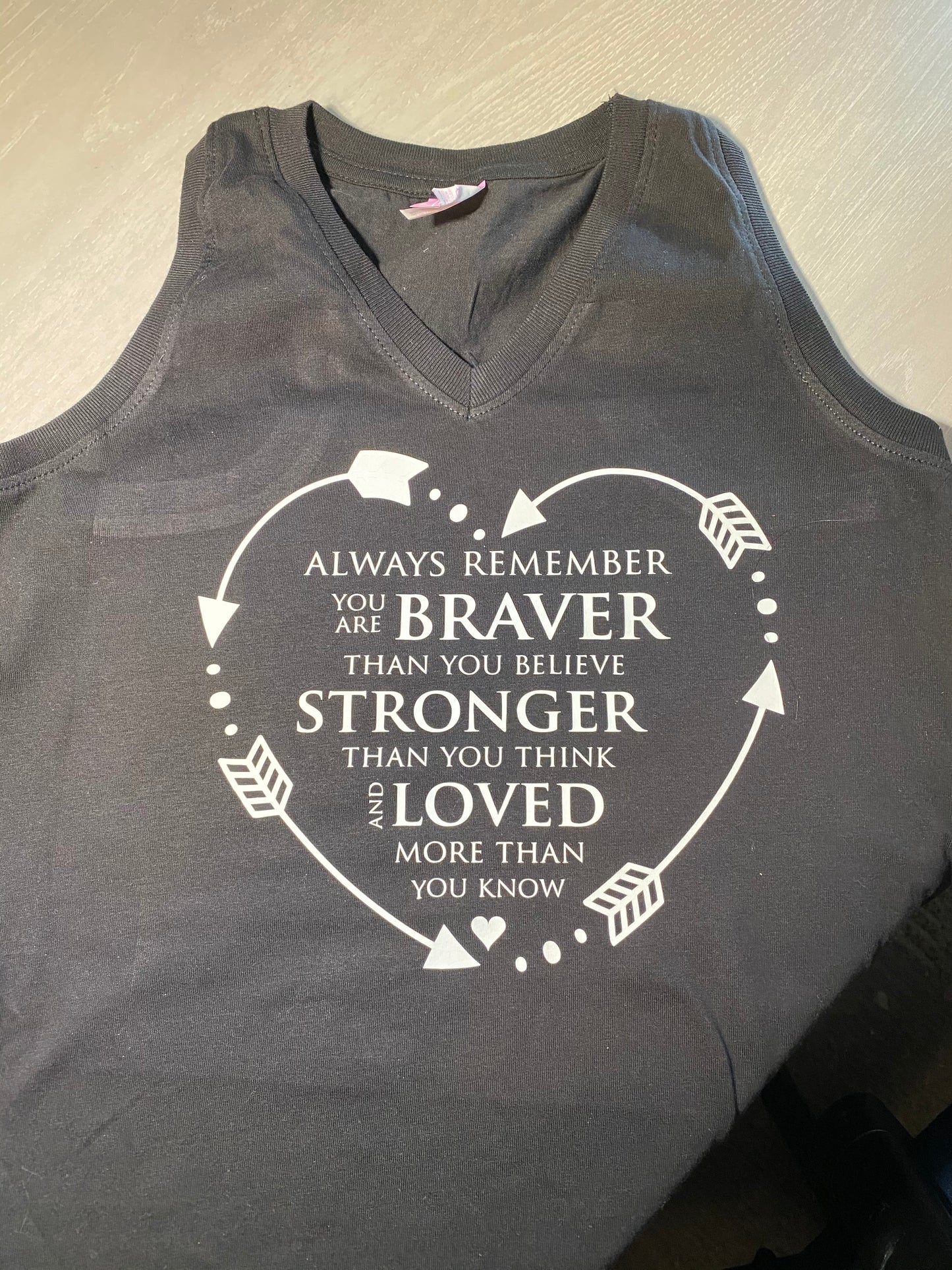 You are Brave Woman’s V Neck