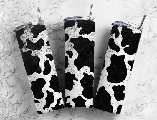 Cow Print Tumbler and Journal