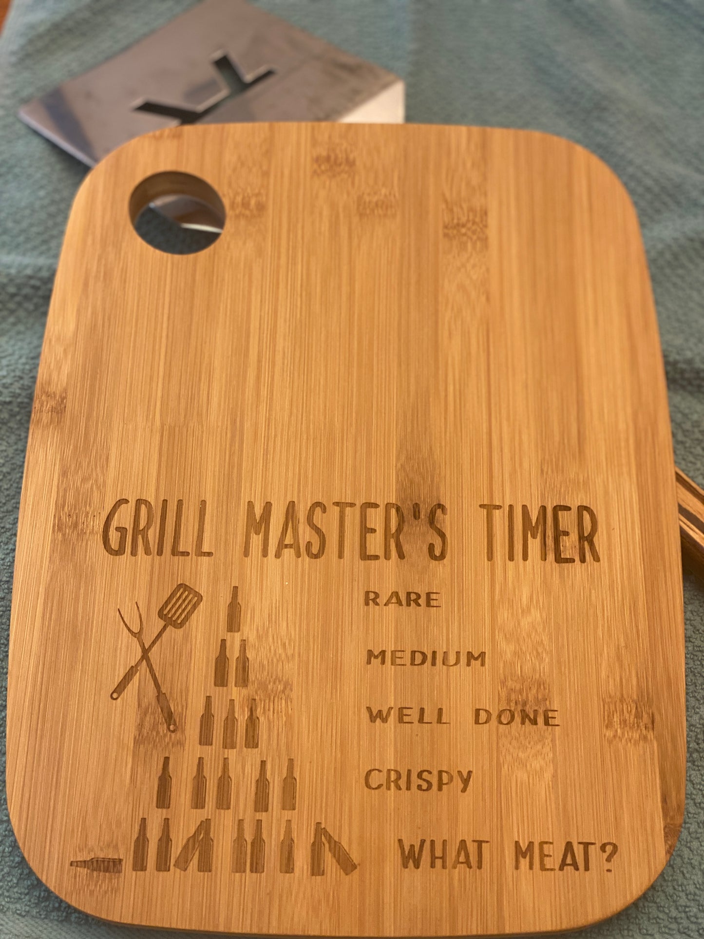 Grill Times 2 Sided Cutting Board