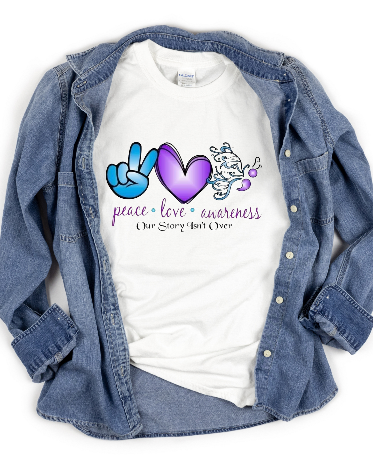 Peace Love Awareness TShirt