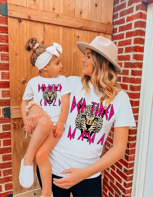 Def Tired Mama & Def Wild Child Mommy & Me T Shirts