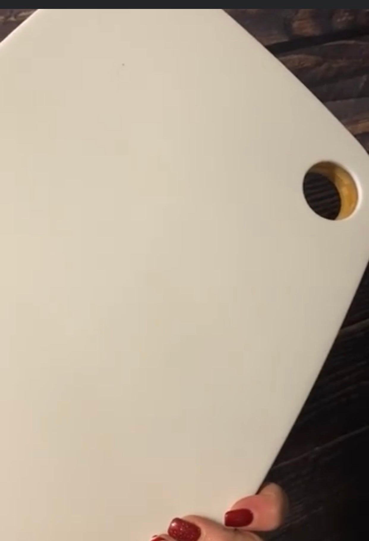 Bamboo & Poly Flip Personalized Recipe Cutting Board