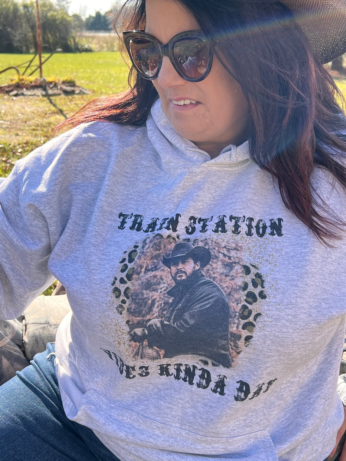 Train Station Vibes Hooded Sweatshirt