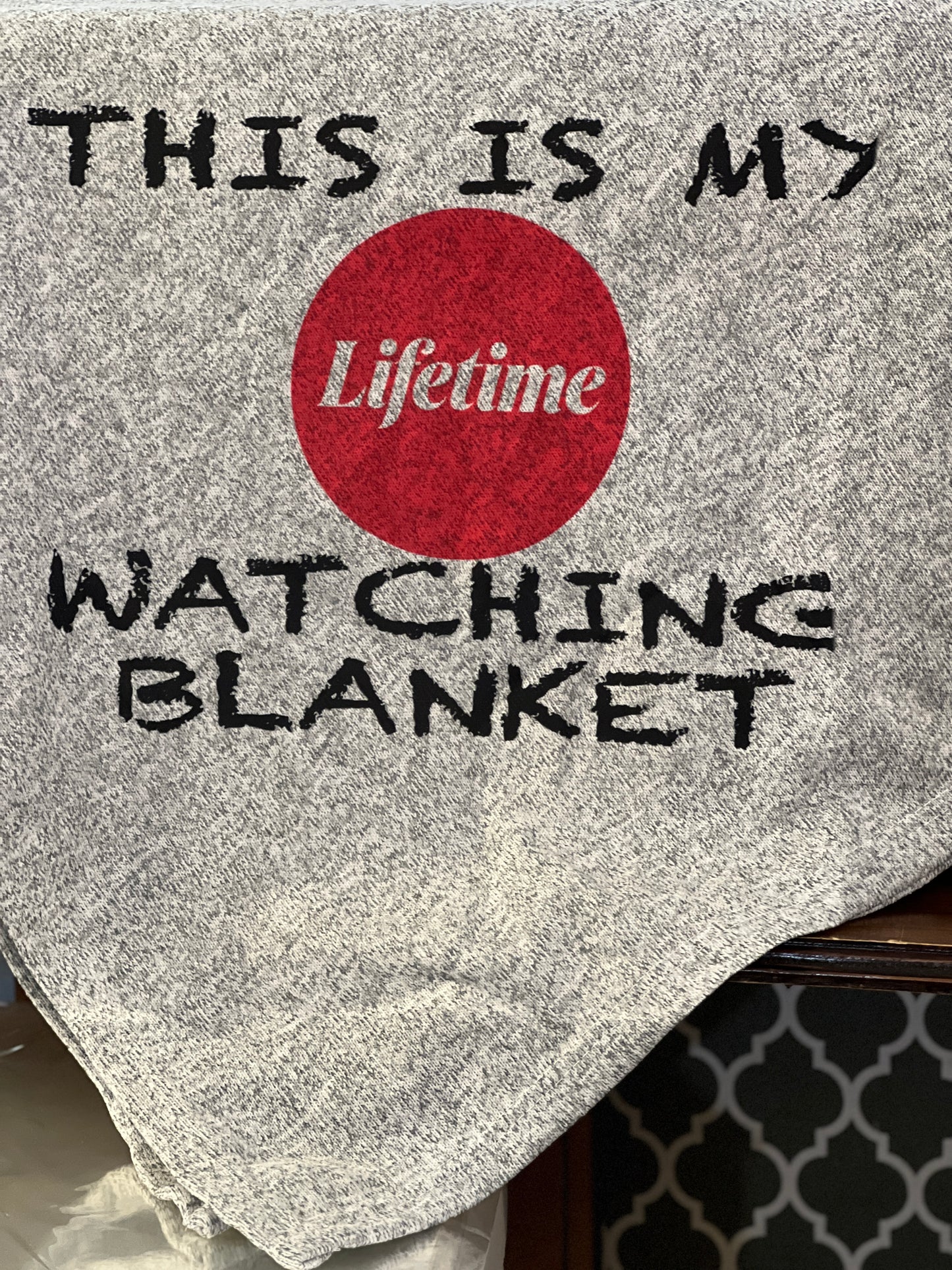 This is My Lifetime Watching Blanket