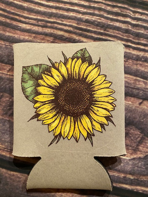 Sunflower Koozie