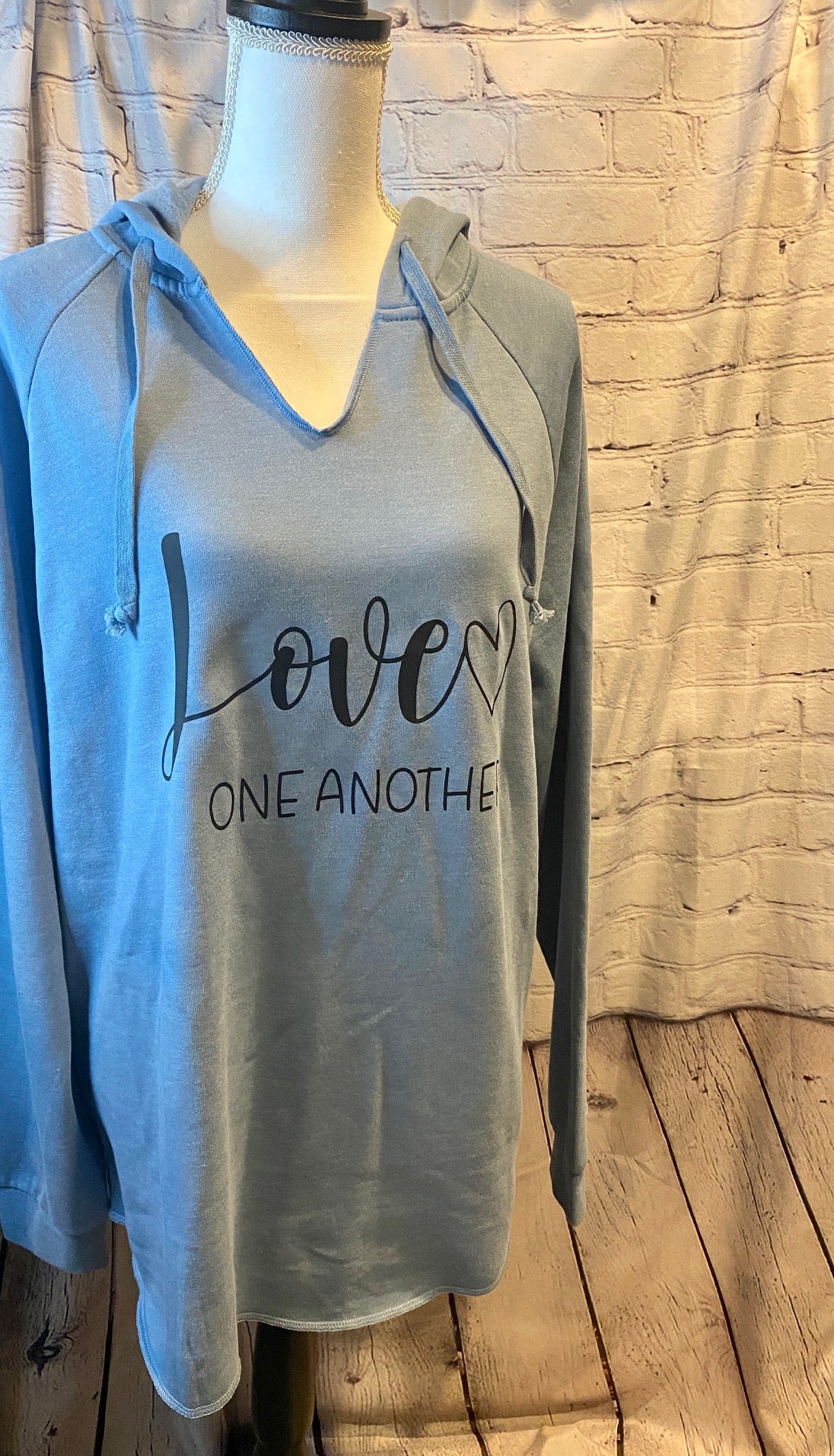 Love One Another Vintage Lightweight Sweatshirt