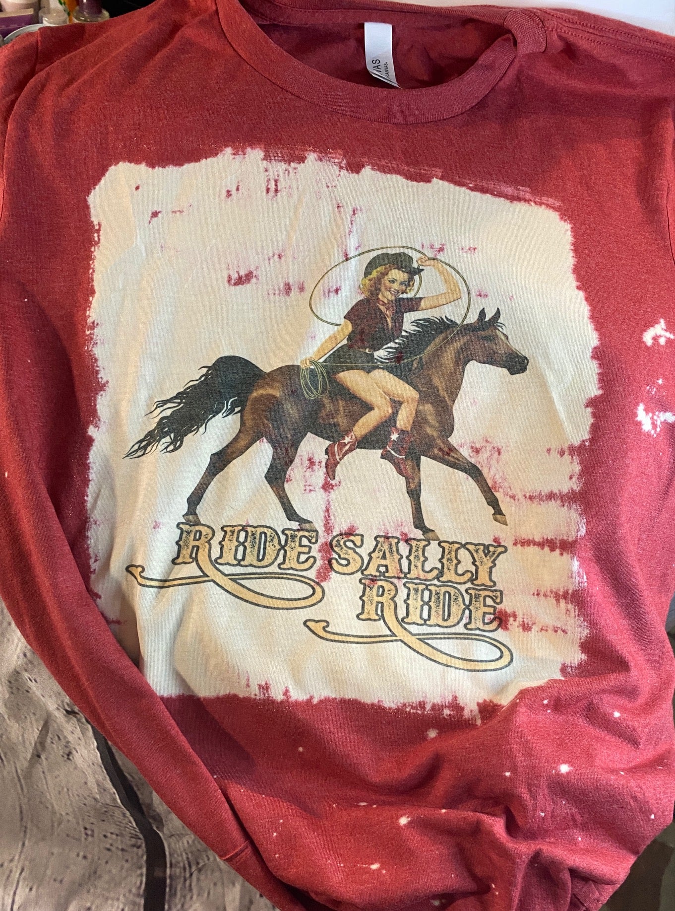 Ride Sally Ride T Shirt