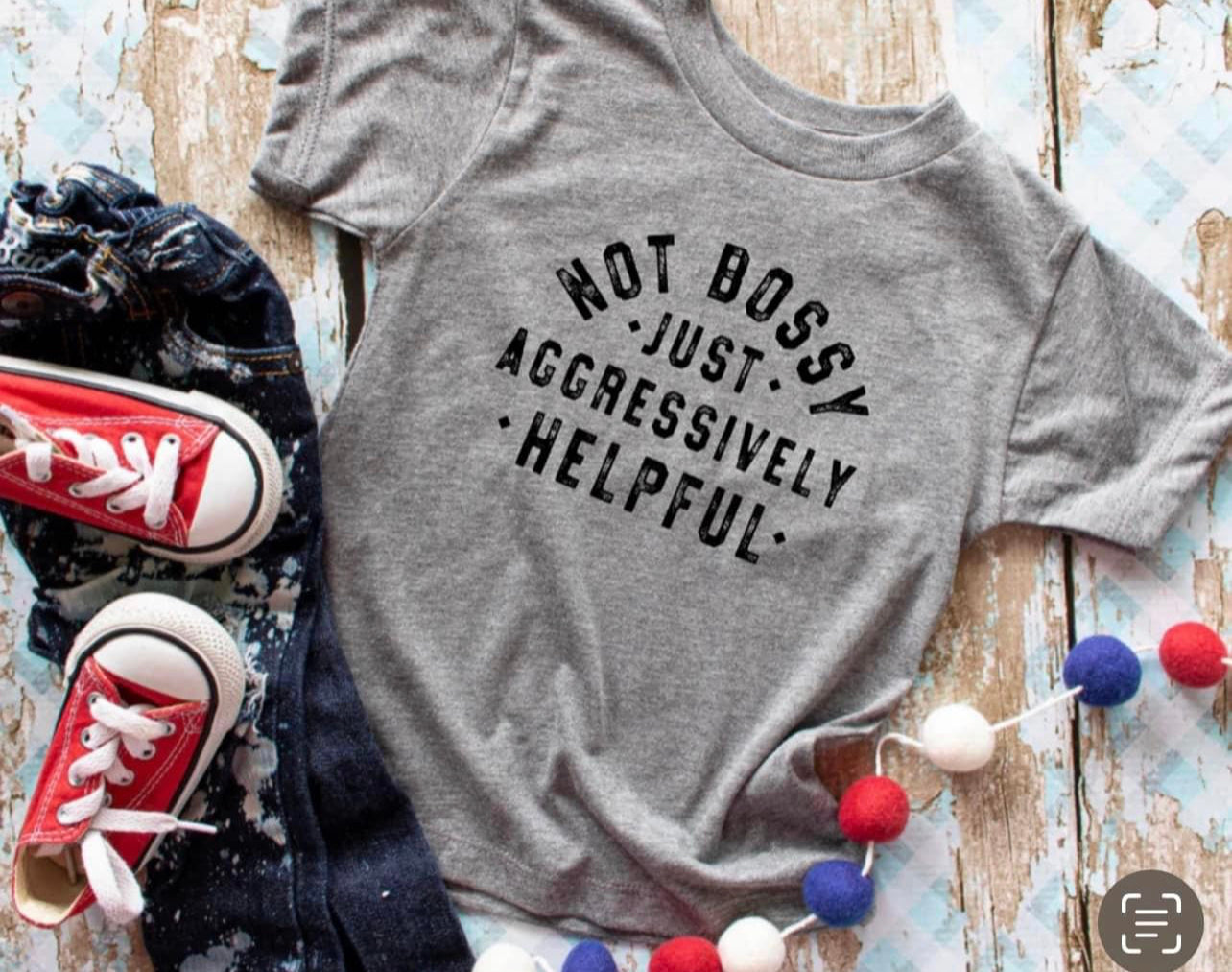 Not Bossy Youth T Shirt
