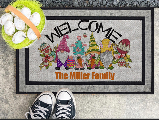 Welcome Gnomes Doormat